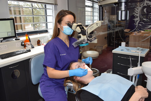 Our specialist Endodontist Dr Evangelia Gazani